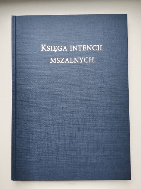 Księga Intencji Mszalnych - gruba